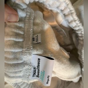 Cozy Fleece Mega Cargo Sweatpants, never worn